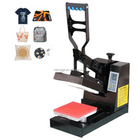 Ventes directes d'usine 10x10 15x15 Mini petites machines de presse à chaud d'impression de transfert de gaufrage de vêtements de T-shirt portables
