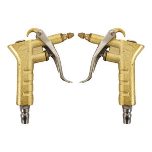 ปืนเป่าลมคุณภาพสูงทำจากโลหะผสมหล่อขึ้นรูป พร้อมหัวฉีดทองเหลืองปรับได้และข้อต่อแบบเร็วสำหรับทำความสะอาดในงานอุตสาหกรรม - Product Image 1