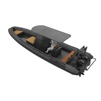 Bateau de luxe gonflable rigide en aluminium, 9.5m, 3 pieds, 950