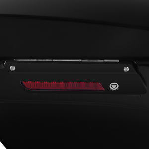 กระเป๋าข้างมอเตอร์ไซค์ ABS สีดำคุณภาพสูง สำหรับ Harley Touring Road Glide Street Glide ปี 1993-2013 - Product Image 4