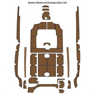 Yacht et marine Boston Whaler 26 Outrage de 2000, revêtement de pont en teck EVA, best-seller sur eBay - Product Image 3