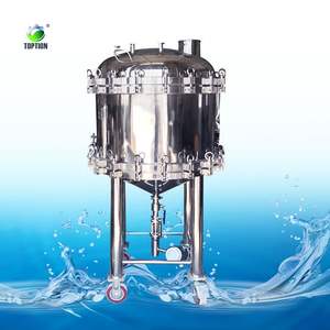 Filtre horizontal automatique en acier inoxydable 50L pour le déparaffinage de l'huile Filtre à plaque de pression 316 L pour les applications de filtration - Product Image 1