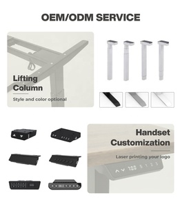 Điện Chiều cao tăng điều chỉnh ngồi để đứng lên đứng máy tính cơ giới bàn - Product Image 4