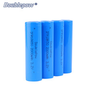 Batterie de stockage lifepo4, 2000 v, 18650 mah, cylindrique, pour piles
