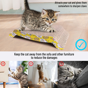 Griffoir pour chat en carton ondulé unique et économique - Product Image 4