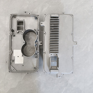 Aluminum Alloy Die Casting Housing Xh 026 For Automotive And Electronic Parts With Cooling Fins And Custom Design - Product Image 1