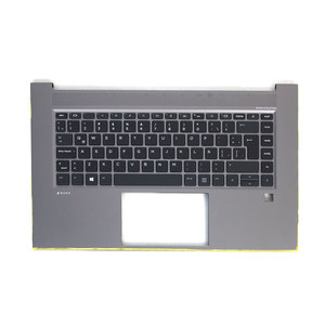 Coque supérieure repose-poignets avec cadre de clavier M14608-161 pour HP ZBook Studio 15 G7 G8 15.6 rétroéclairé LA espagnol miniDP, pièce de rechange assemblée - Product Image 1