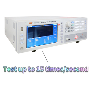 วัสดุลวด โครงแม่เหล็ก 100V - 3000V พัลส์ 10V กำลังไฟสูงสุด 0.09 จูล เครื่องทดสอบคอยล์ RK2883 - Product Image 4