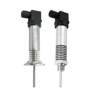 Sensor suhu tahan air PT100 RS232 Sensor suhu rendah