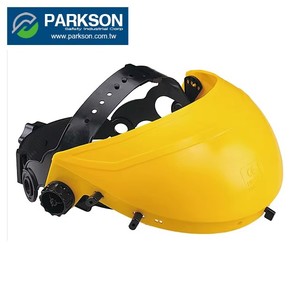 High Visibility Taiwan PP <b>Protective</b> Face <b>Shield</b> Anti-Impact Industrial Safety Clear Visor Circle Type Slotted ANSI Z87.1 CE - Product Image 1