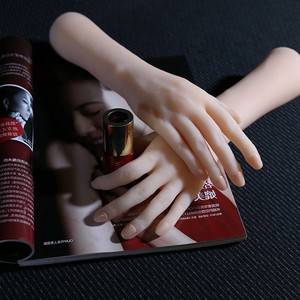Modèle de main en silicone pour femme, accessoires de présentation pour la science médicale et la bijouterie, modèle de main pour <span class=keywords><strong>manucure</strong></span>, modèle de main humaine - Product Image 4