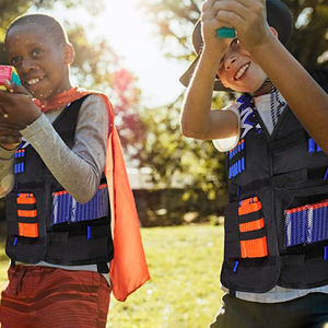 Conjunto de <span class=keywords><strong>chaleco</strong></span> táctico ajustable para niños, Kit de <span class=keywords><strong>chaleco</strong></span> táctico delgado de élite para pistolas de juguete <span class=keywords><strong>Nerf</strong></span>, venta al por mayor - Product Image 3