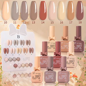 <span class=keywords><strong>Kit</strong></span> de Vernis à Ongles Gel JR 90 Couleurs 15ml, Longue Durée Non Toxique Soak Off UV LED Durci, pour Salon & <span class=keywords><strong>Manucure</strong></span> à Domicile Débutantes Femmes - Product Image 4
