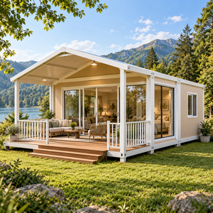 Bâtiments modulaires de luxe prêts à l'emploi en conteneurs de 20 pieds, bureaux, maisons préfabriquées, maisons conteneurs détachables - Product Image 6