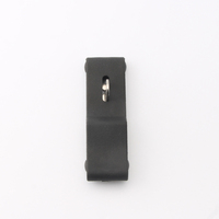DK9041 Loquet de porte de conteneur, serrures à ressort réglables, loquet à levier avec poignée en caoutchouc et fixation en acier inoxydable