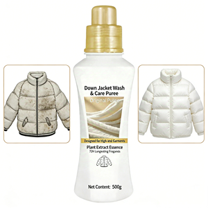 น้ำยาทำความสะอาดเสื้อแจ็คเก็ตขนเป็ดแบบธรรมชาติและเป็นมิตรต่อสิ่งแวดล้อม ขจัดคราบน้ำมัน/นม/ผลไม้ได้อย่างล้ำลึก <span class=keywords><strong>สูตร</strong></span>ได้รับการรับรองมาตรฐานระดับชาติ - Product Image 6