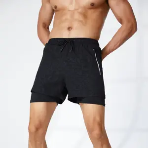 2024 थोक उच्च गुणवत्ता वाले सांस लेने योग्य कम कीमत वाले स्पोर्ट्सवियर रनिंग पुरुषों के कैज़ुअल शॉर्ट पैंट