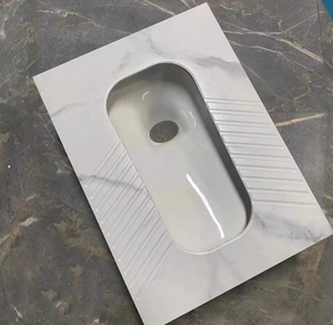 Inodoro de Cuclillas de Cerámica de Alta Calidad, Diseño Nuevo, Fabricado en China, con Sifón en S - Product Image 5