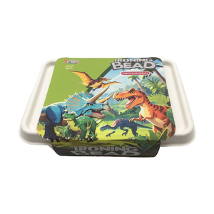 Vente en gros mini perles à repasser bricolage jouet pour enfants 4 types de perles <span class=keywords><strong>Hama</strong></span> <span class=keywords><strong>dinosaure</strong></span> en plastique 5mm - Product Image 2