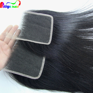 Prêt à Expédier HD Mince Dentelle Fermeture 4x4 Délié Naturel Pré Plumé Brut Vietnam Cheveux Os Fermeture Droite Et <span class=keywords><strong>Film</strong></span> Frontal HD - Product Image 5