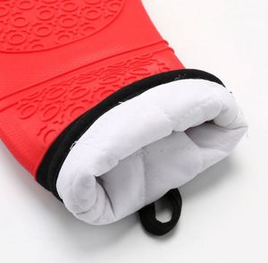 Oven Safe Silicone Mitt Food Grade Silicone Material Hand protection Oven Mitt Baking Gloves Customization Cooking Gloves - Product Image 5