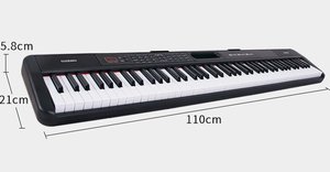 Instrumento Musical al por Mayor, Piano Eléctrico Portátil de Alta Calidad con 88 Teclas para Principiantes, Instrumento Musical de Mano - Product Image 4