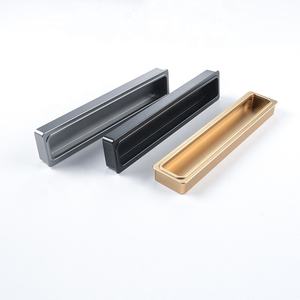 Poignées de quincaillerie en alliage d'aluminium à <span class=keywords><strong>prix</strong></span> raisonnable pour armoires de <span class=keywords><strong>cuisine</strong></span> commodes chambres à coucher utilisation extérieure sur tiroirs - Product Image 4