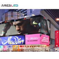 Pantalla LED a todo Color para publicidad, Panel de cartelera Smd para exteriores, Flexible, P10, P8