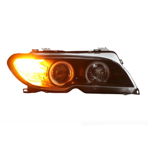 Para 03-05 <span class=keywords><strong>BMW</strong></span> Serie 3 E46 actualización original de dos puertas y montaje de Faro de lente de apertura LED de actualización - Product Image 6