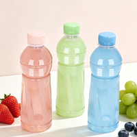 Bouteilles en plastique PP jetables résistantes aux hautes températures pour jus, remplissage à chaud, 100ml, 150ml, 200ml, 250ml, 300ml, 350ml, 400ml, 500ml
