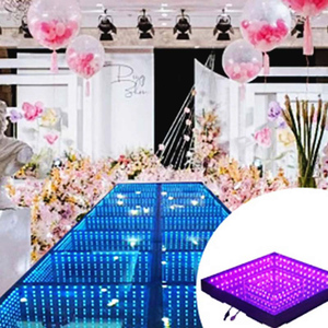 Dhl rapide expédié en 48H Led piste de danse blanche pour la fête de mariage - Product Image 6