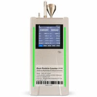 Contador de Partículas WiFi RJ45, Monitor de Limpieza 0.3-10um 200000pcs/L, Modbus RTU TCP MQTT ISO14644-1 para Cuartos Limpios