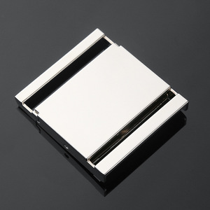 Hebilla de aleación plateada de 45 mm para accesorios de bolsos, cinturones y mochilas - Product Image 1