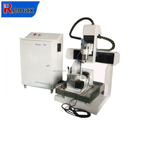 Mini-fraiseuse CNC 5 axes de Chine pour le métal, l'acier, les engrenages de moteur, gravure de haute précision, broche de 1,5 kW à refroidissement par eau