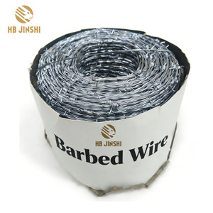 Fil barbelé galvanisé à double torsion 16g, bobine <span class=keywords><strong>de</strong></span> 100m, 250m, 500m pour la protection des fermes, du bétail et <span class=keywords><strong>de</strong></span> la construction, <span class=keywords><strong>prix</strong></span> usine - Product Image 2