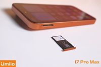هاتف ذكي أندرويد جديد تمامًا من Umiio I17pro Max بشاشة 5.3 بوصة، شحن سريع، ذاكرة 3 جيجابايت + 32 جيجابايت، شريحتين، هاتف محمول غير مقفل
