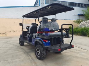 Nouvelle Voiturette de Golf Électrique Bleue 6 Places 48V à Batterie Lithium 2026, Autonomie 70-90km, Idéale pour Villas, Complexes Hôteliers et Visites Touristiques - Vente en Gros - Product Image 3