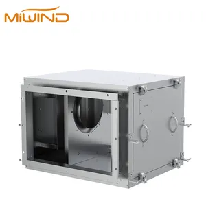 Square Ventilation System Industrial Centrifugal Rectangular Inline Duct Cabinet Fan