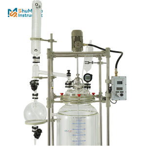 Réacteur en verre antidéflagrant avec TCU et pompe à vide pour la distillation de l'<span class=keywords><strong>acide</strong></span> nitrique et de l'<span class=keywords><strong>acide</strong></span> <span class=keywords><strong>chlorhydrique</strong></span> - Product Image 5