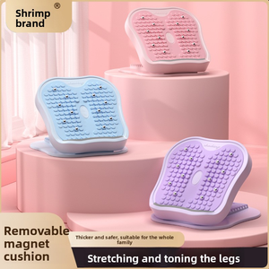 Appareil de fitness portable pliable pour étirements <span class=keywords><strong>obliques</strong></span>, réglage par pédale, équipement de fitness à domicile, massage des muscles du mollet, aimant, matériau ABS, étirements - Product Image 5