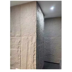 Poids léger extérieur extérieur décoratif PU Faux Rock Polyuréthane Stone Stone Panel 3D Pu Stone Wall Panel - Product Image 1
