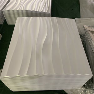 Pannello Decorativo da Parete Moderno Bianco 3D <span class=keywords><strong>per</strong></span> <span class=keywords><strong>Interni</strong></span> Casa - Product Image 6