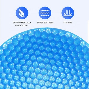 Kingworth Cứu Trợ Căng Thẳng TPE Tổ Ong Độn Pad Ghế Ghế Sàn Văn Phòng Comfilife Tăng Choàng Gel Ghế Đệm - Product Image 6