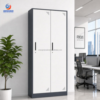Archivador de acero moderno, mueble de oficina, armario metálico de almacenamiento con cajones, archivador de acero laminado en frío duradero para oficina