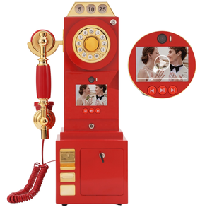 Livre d'or audio de mariage YSNAR TVR-601W 32 Go SDK Message vocal Téléphone public à pièces - Product Image 1