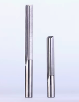 Fraise à fente en carbure de tungstène à 2 cannelures 6mm 8mm pour MDF HDF menuiserie bois fraise en bout OEM personnalisable