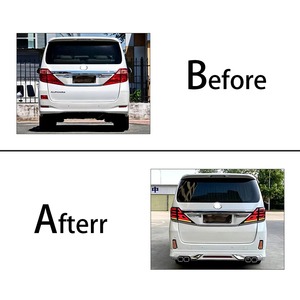 ชุดแต่งคุณภาพสูงสำหรับ Toyota Alphard Vellfire Anh20 ปี 2008 2009 2010 <span class=keywords><strong>2011</strong></span> 2012 2013 2014 อัพเกรดเป็นรุ่นปี 2018 2020 2022 Anh30 35 - Product Image 3