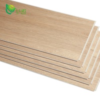 Revêtement de sol de luxe Revêtement de sol stratifié à l'aspect bois Revêtement de sol imperméable en vinyle SPC de 4mm 5mm