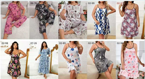 Pijamas de Algodón Usados de Primera Calidad, Ropa de Dormir de Segunda Mano de UKay UKay Thrift, Ropa de Verano para Dormir, Ropa Premium Barata - Product Image 2