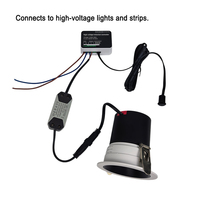 Interrupteur de lumière à détecteur de mouvement intelligent 220V 800W pour intérieur, avec capteur tactile/capteur de main/contrôle de porte - Vente en gros
